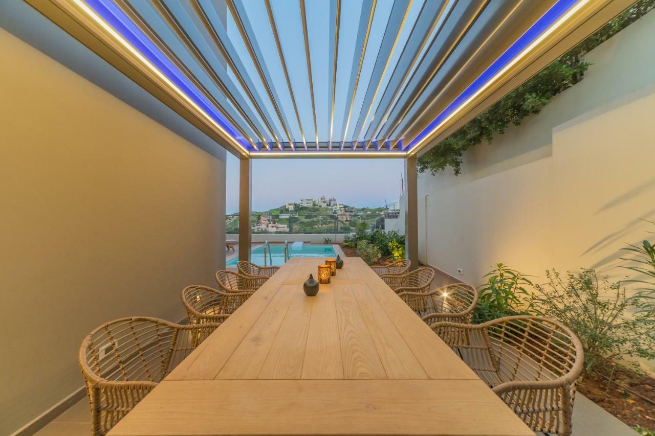 Villa Grande Crete Agia Pelagia  Ngoại thất bức ảnh