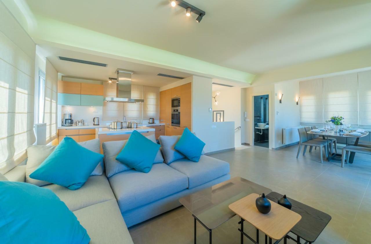 Villa Grande Crete Agia Pelagia  Ngoại thất bức ảnh
