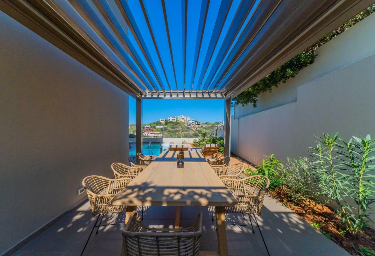 Villa Grande Crete Agia Pelagia  Ngoại thất bức ảnh